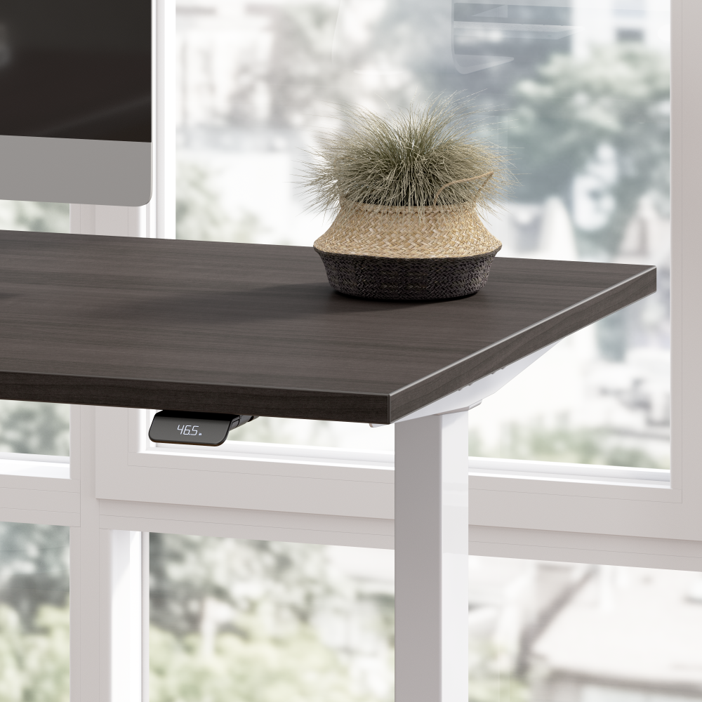 Move 60 Series 72W Height Adjustable L Shaped Standing Desk