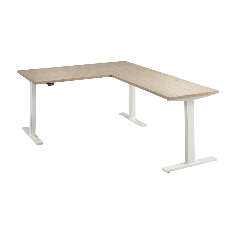 Move 60 Series 60W Height Adjustable L Shaped Standing Desk