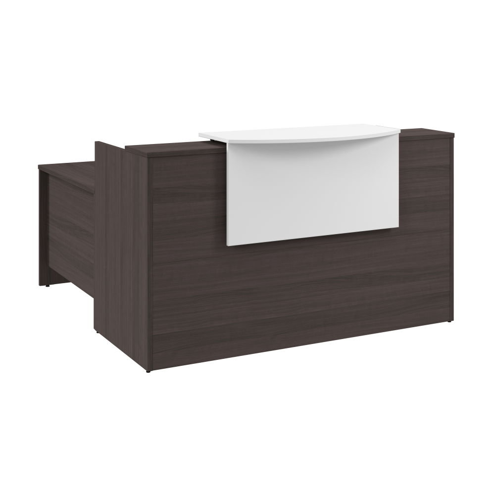 Arrive 72W x 72D L Shaped Reception Desk with Counter