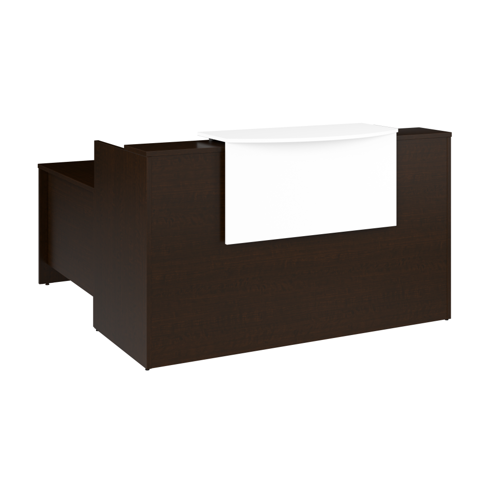 Arrive 72W x 72D L Shaped Reception Desk with Counter