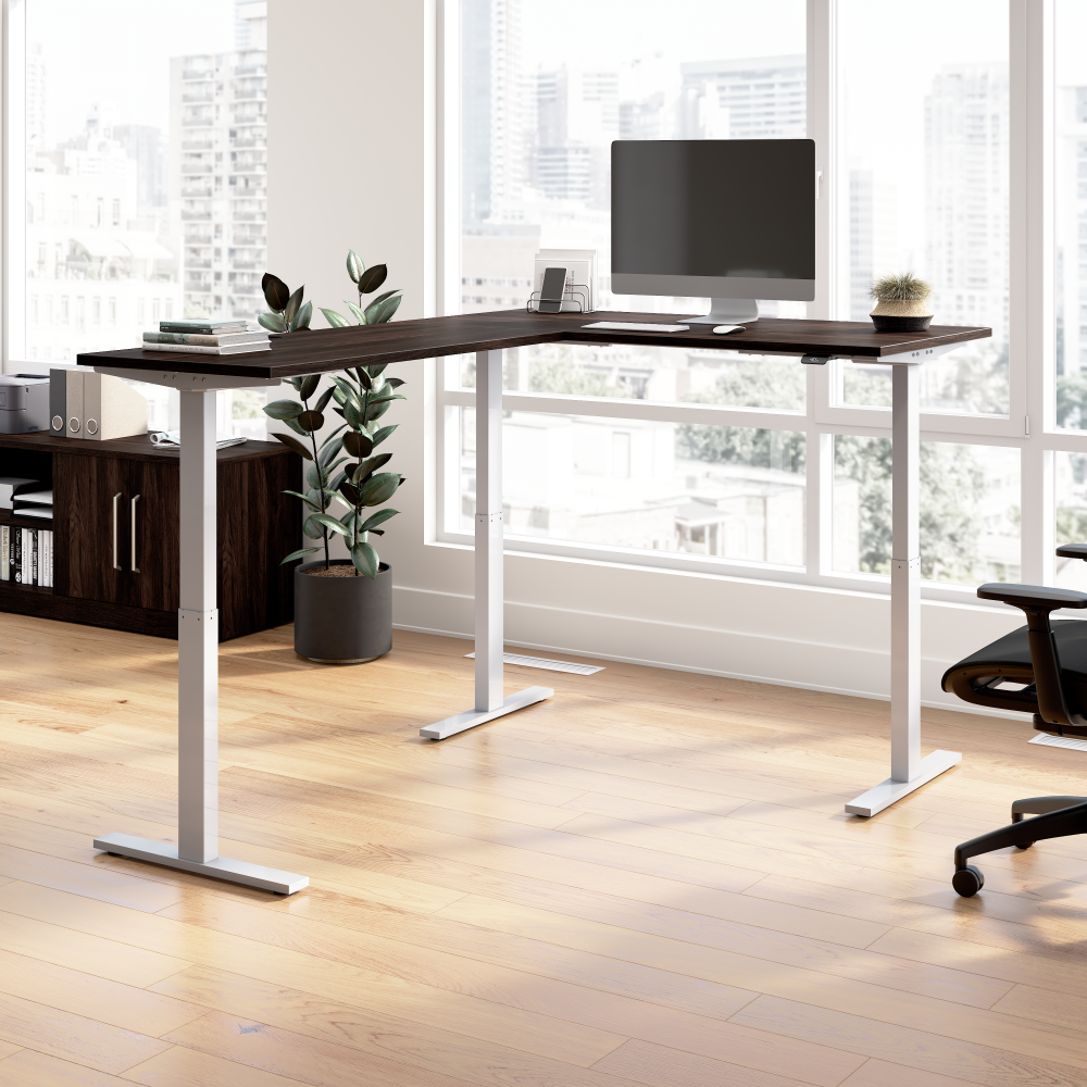 Move 60 Series 60W Height Adjustable L Shaped Standing Desk