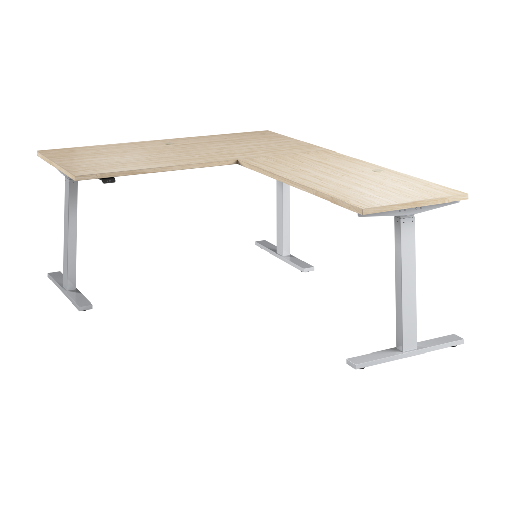 Move 60 Series 60W Height Adjustable L Shaped Standing Desk