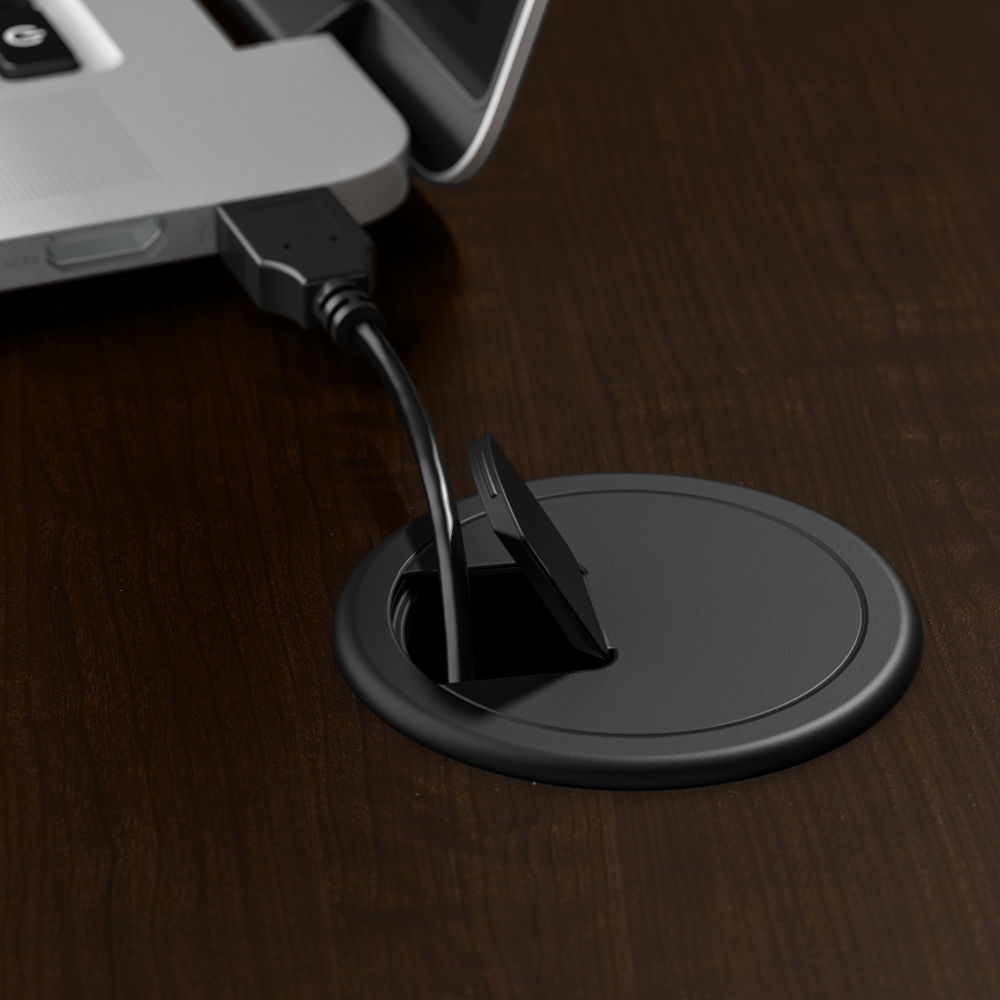 Move 60 Series 60W Height Adjustable L Shaped Standing Desk