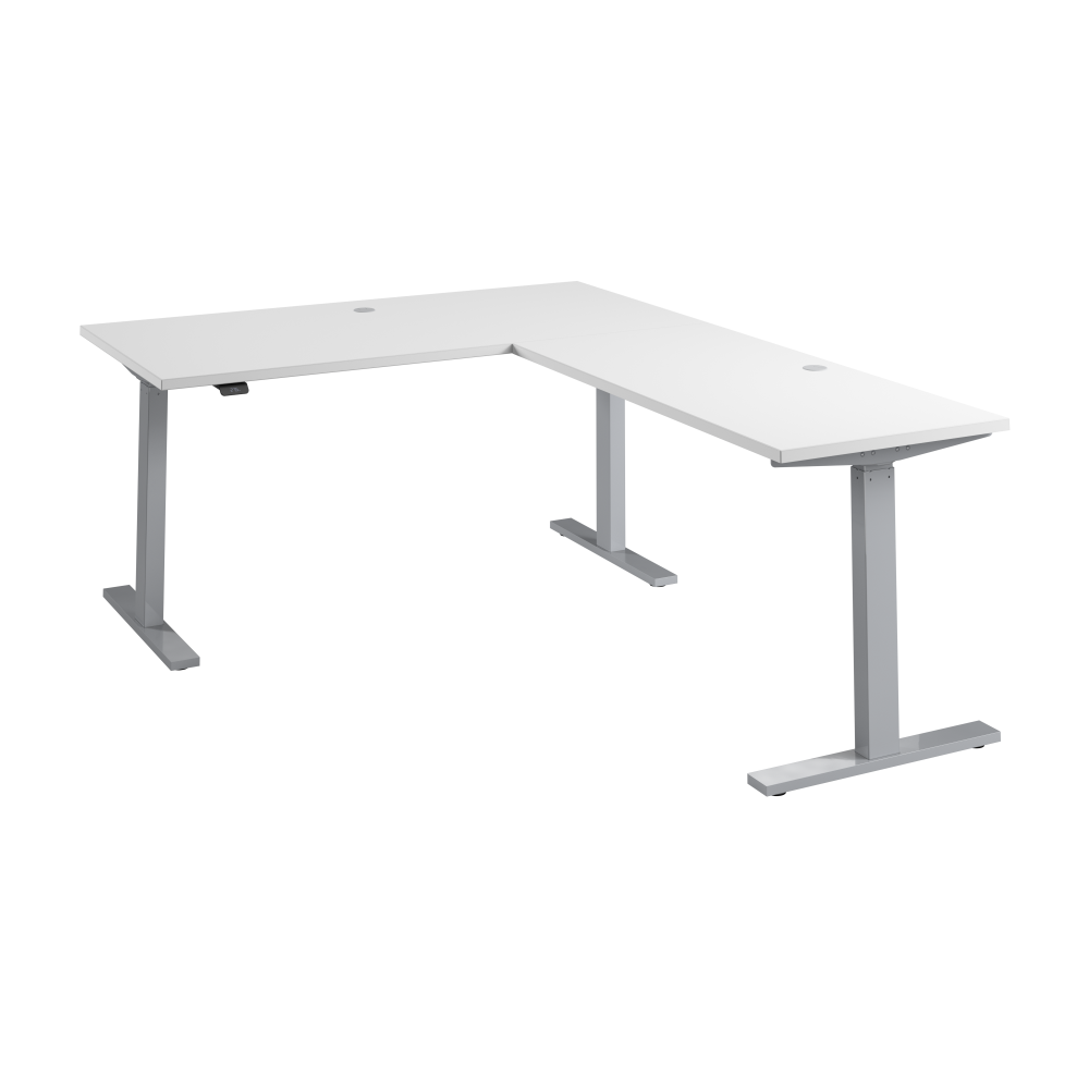 Move 60 Series 60W Height Adjustable L Shaped Standing Desk