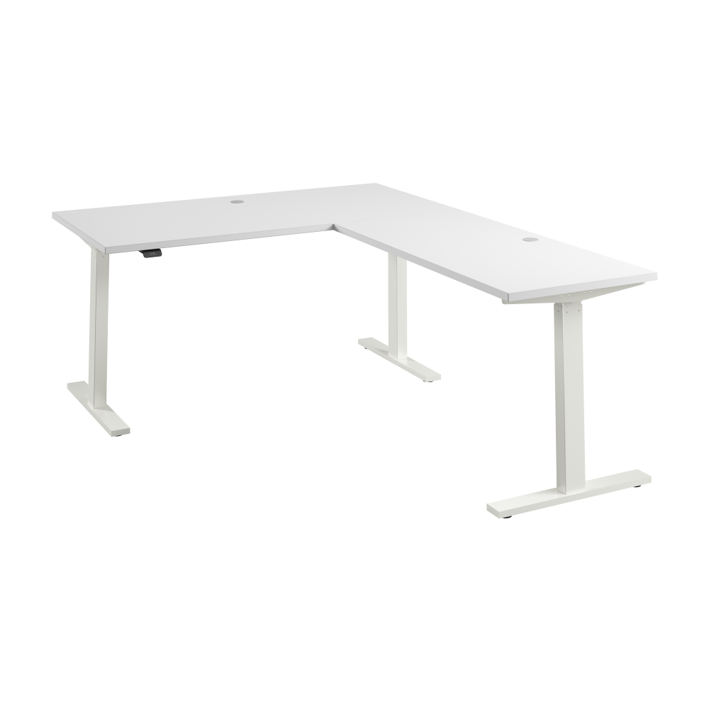 Move 60 Series 60W Height Adjustable L Shaped Standing Desk