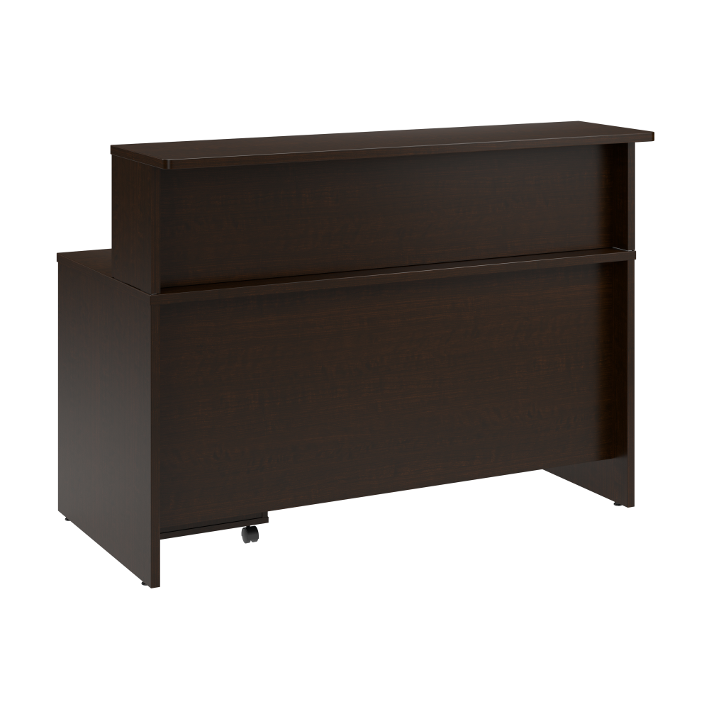 Arrive 60W x 30D Reception Desk with Shelf and Mobile File Cabinet