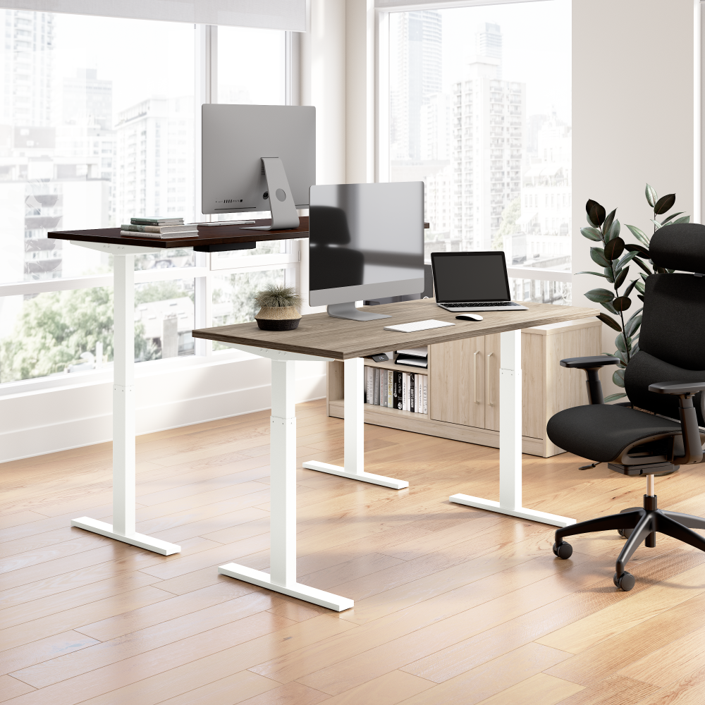 Move 60 Series 72W Height Adjustable L Shaped Standing Desk