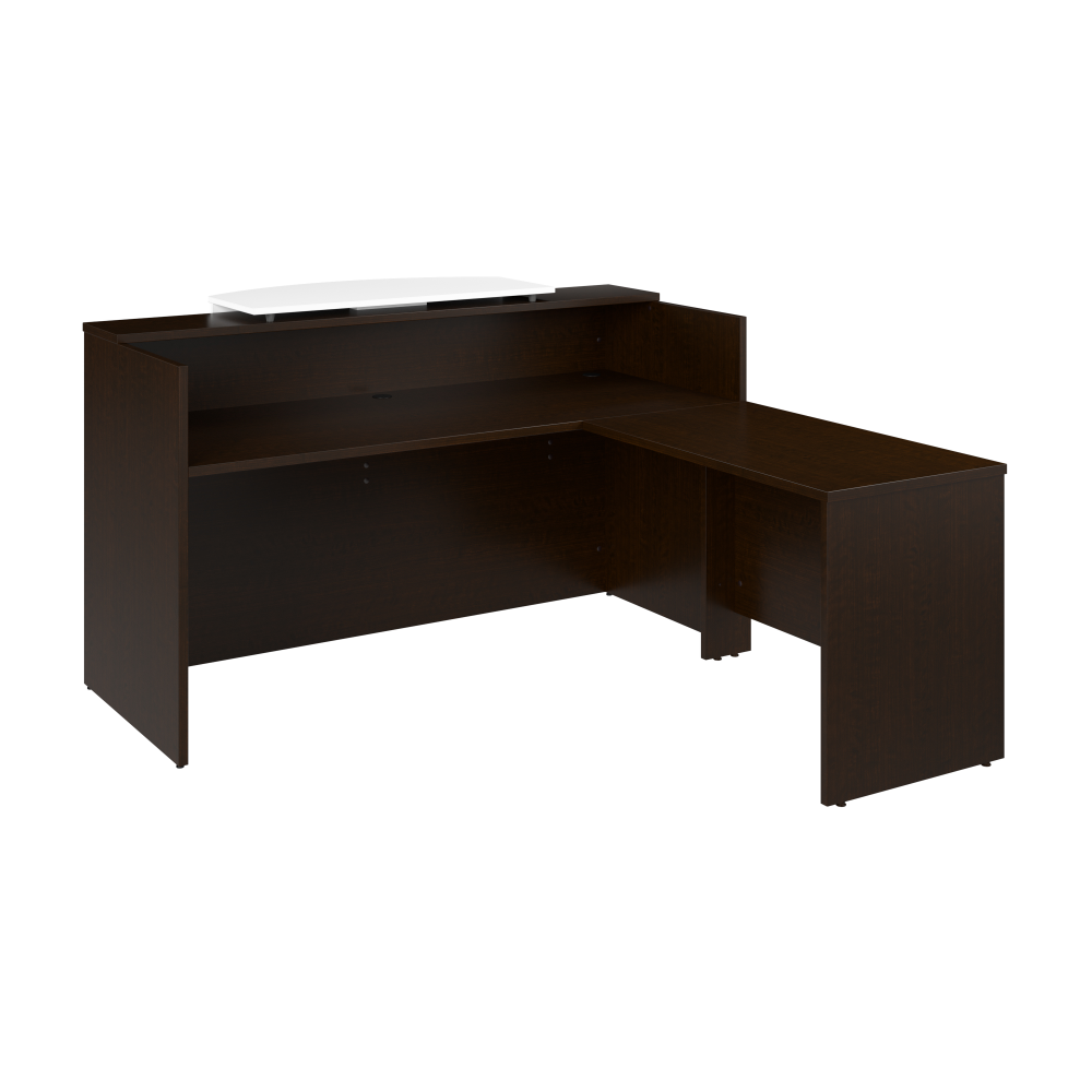 Arrive 72W x 72D L Shaped Reception Desk with Counter