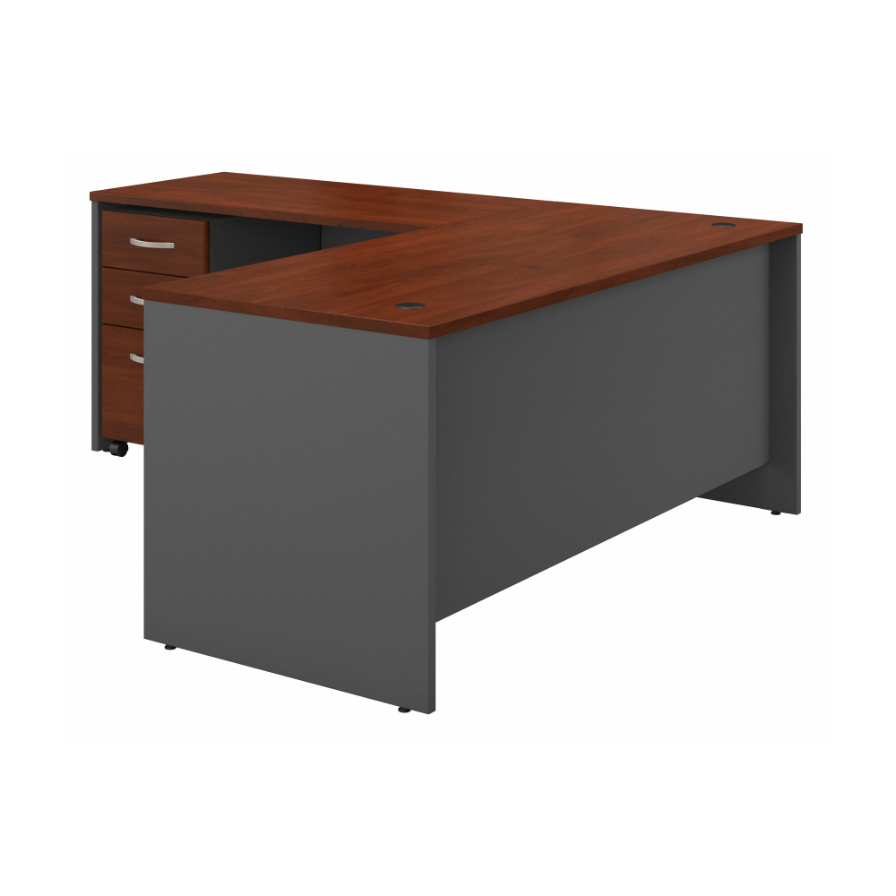 Series C 66W L Shaped Desk with 48W Return and Mobile File Cabinet