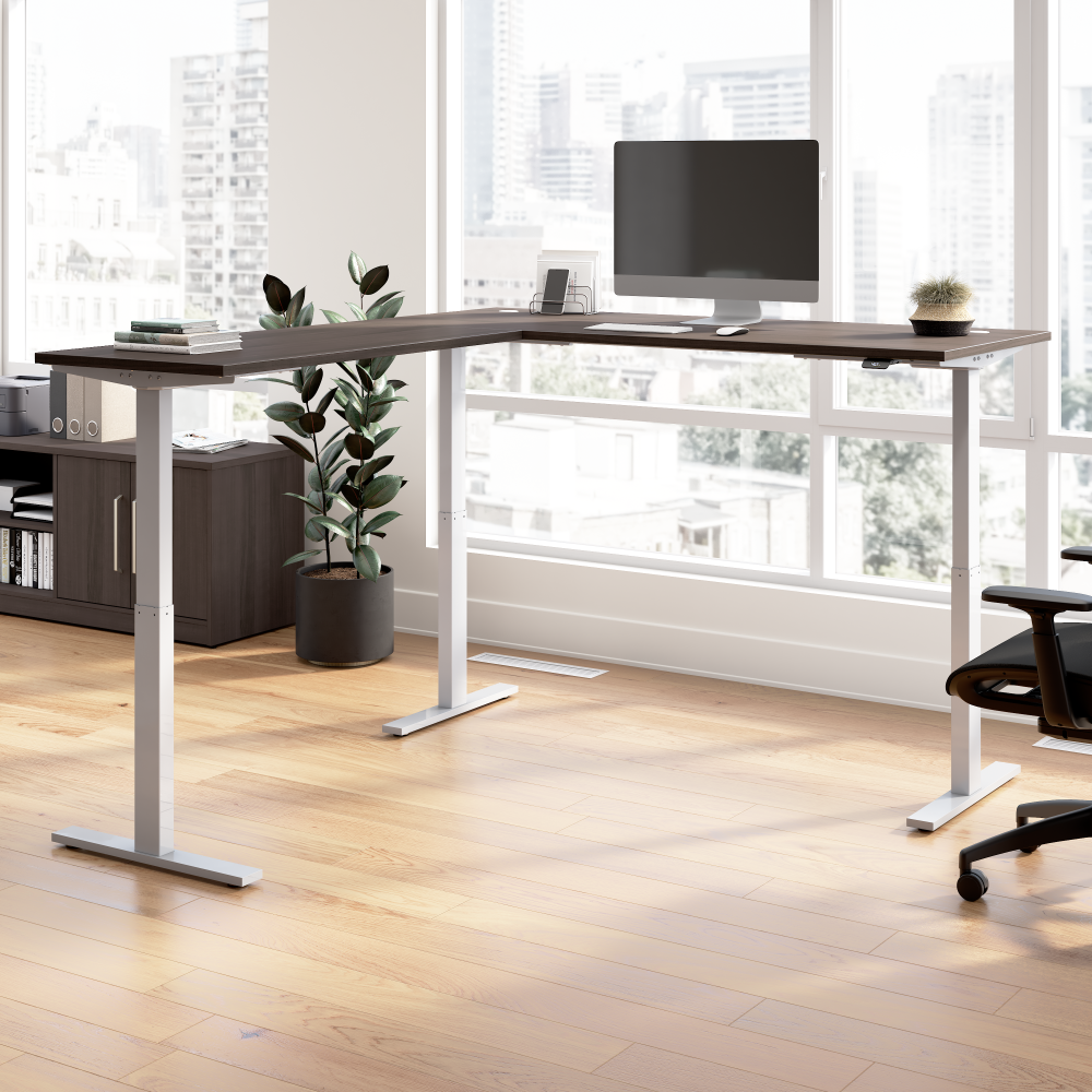 Move 60 Series 72W Height Adjustable L Shaped Standing Desk
