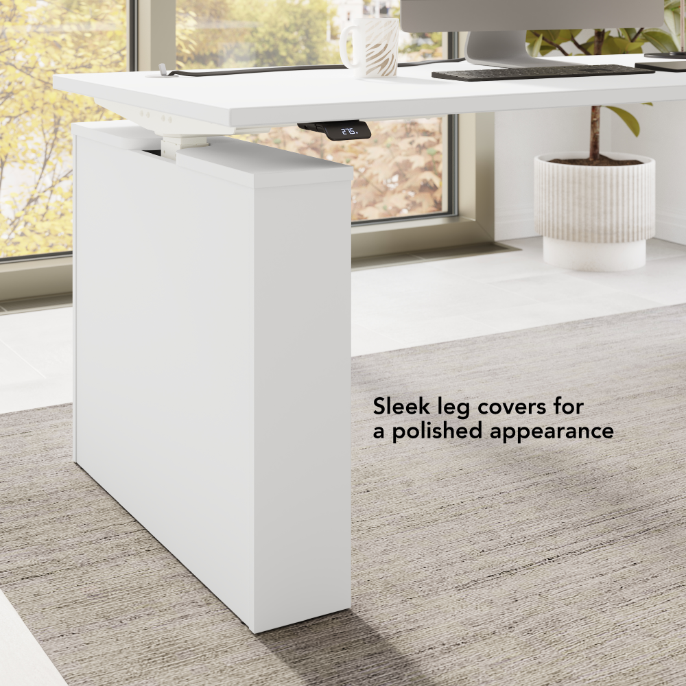 Stratus 72W x 30D Electric Height Adjustable Standing Desk