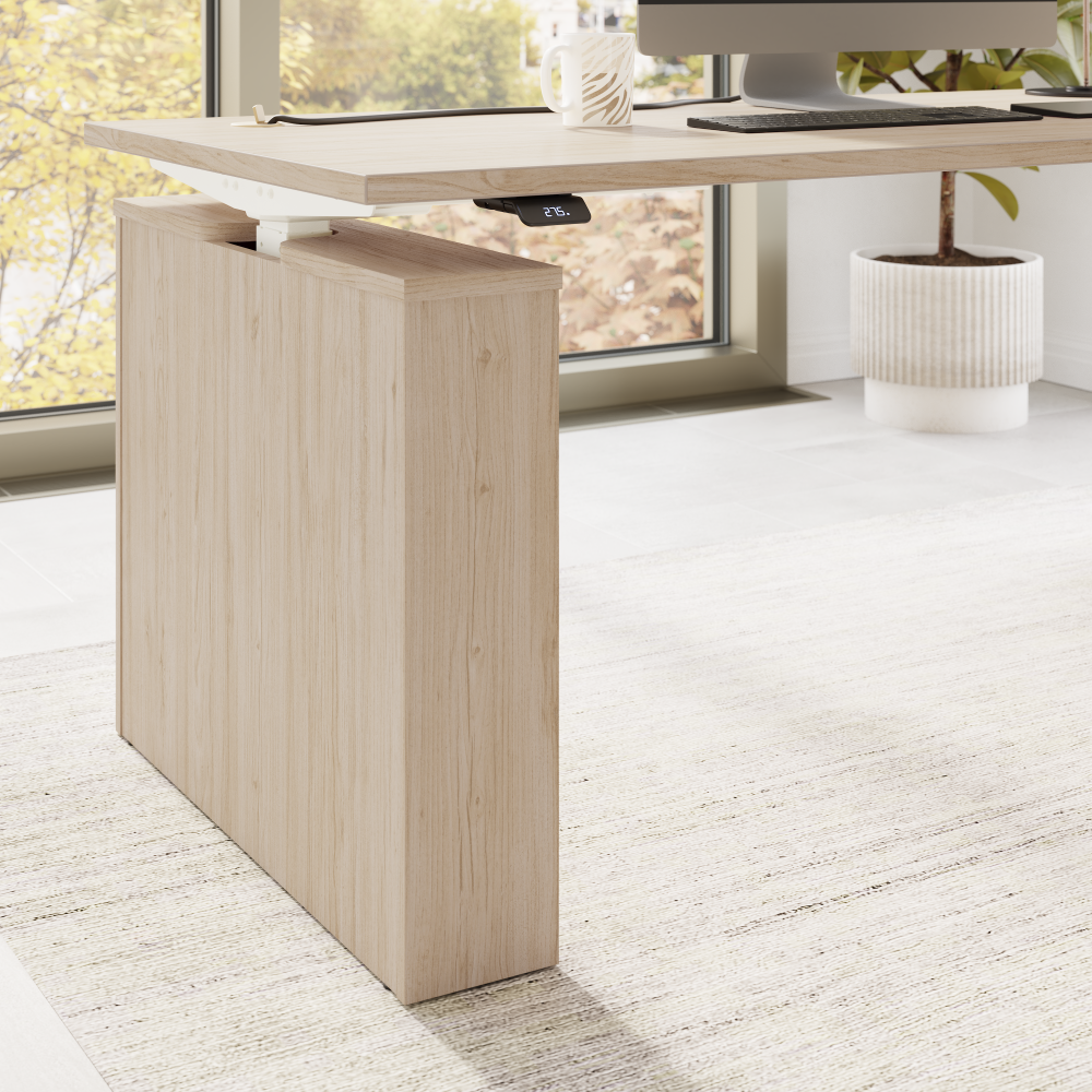 Stratus 72W x 30D Electric Height Adjustable Standing Desk